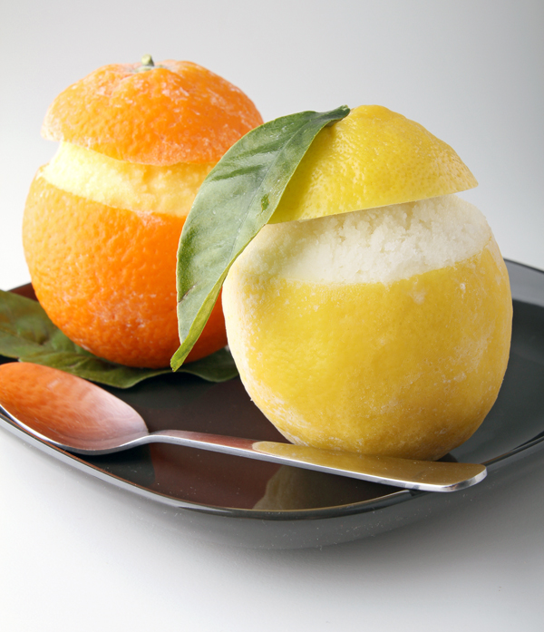 easy desserts & recipes: lemon sorbet & italian lemon ice 