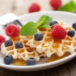 holidays & recipes: 4th of july guests for breakfast & the belgium waffle